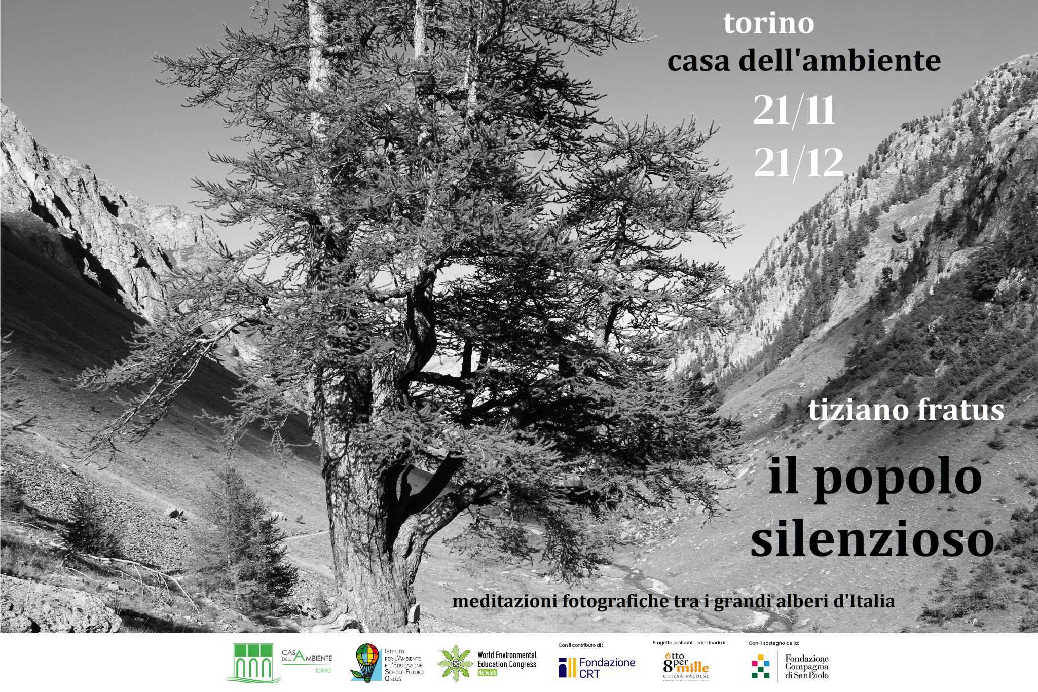 Il popolo silenzioso - Inaugurazione mostra fotografica di Tiziano Fratus